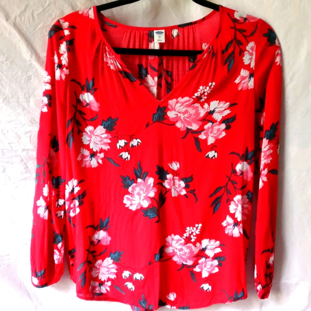 Old navy long sleeve blouse